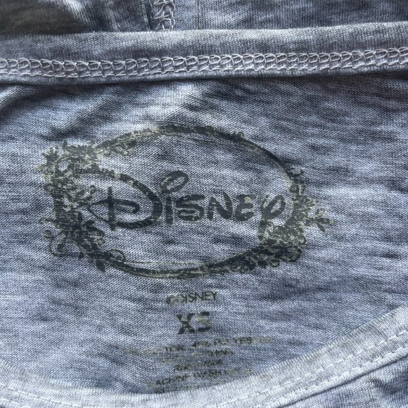 Disney "Don't Be Late" Gray T-shirt - Sz XS. C-HC - Picture 5 of 5